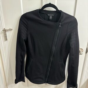 Athleta (S/P) Black Moto Jacket